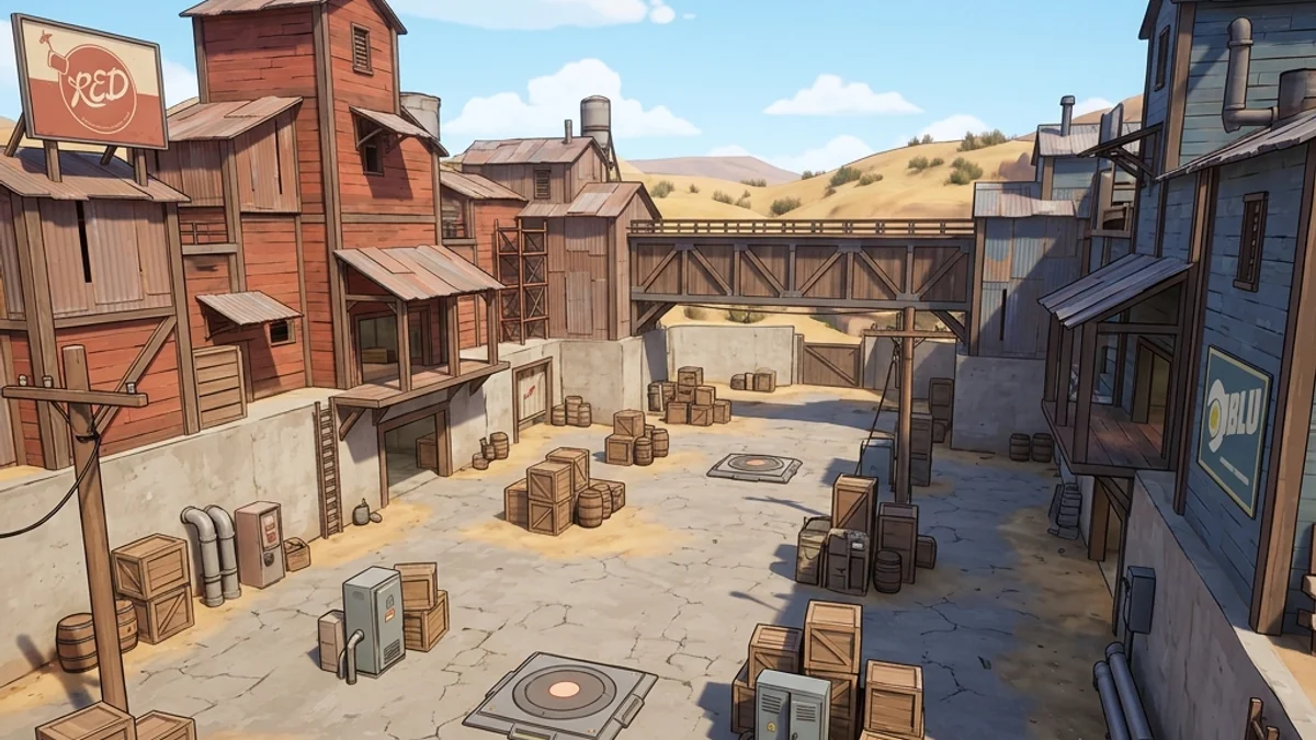 2Fort Workshop Map Guide — Workshop map scene