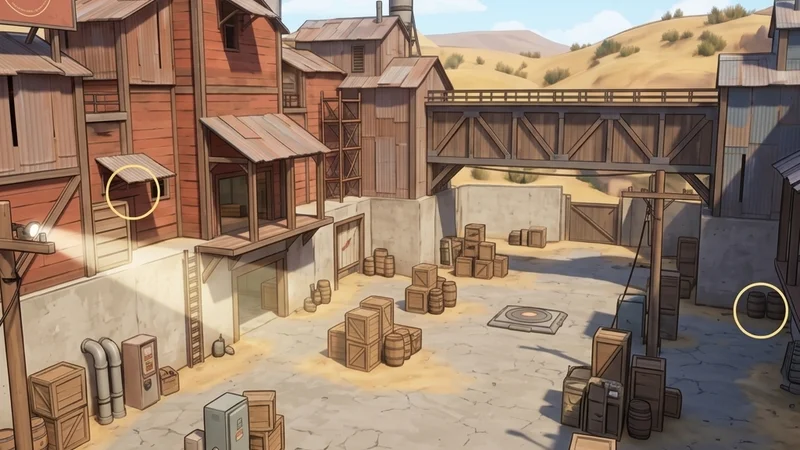 2Fort Workshop Map Guide — recommended hider spots