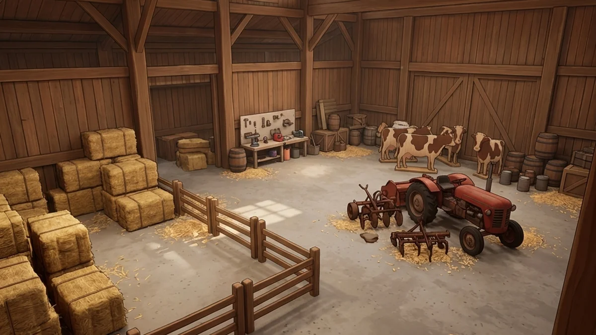 Meccha Chameleon Indoor Country Map Guide — Spots & Barn Tactics — official stage overview