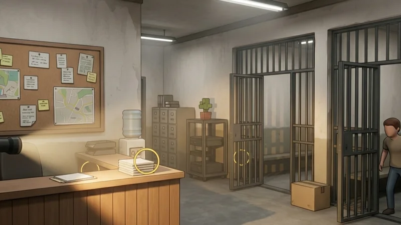 Police Station Workshop Map Guide — recommended hider spots